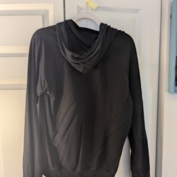 Black American Apparel hoodie, adult small - Picture 2 of 4